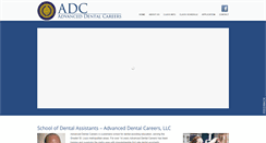 Desktop Screenshot of advanceddentalcareers.com